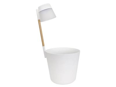 ELHO Pot de fleurs rond Flower Light &Oslash; 27 x H.61 cm - Blanc