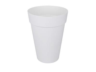 ELHO Pot de fleurs rond Loft Urban High &Oslash; 35 x H.45 cm - Blanc