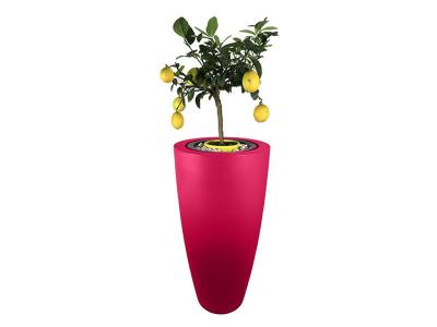  Plast'Up Rotomoulage Pot de Fleurs Conique Delight Rose 200L
