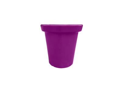 PLAST UP ROTOMOULAGE Plast'Up Rotomoulage Pot de Fleurs Delight 75L, Violet, H : 60 cm
