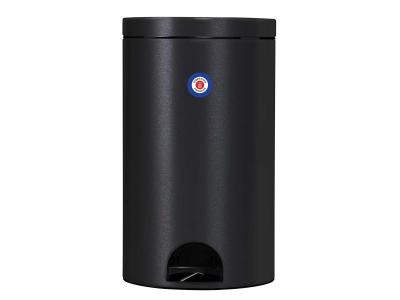 ROSSIGNOL  - Poubelle de cuisine &agrave; p&eacute;dale 20L elora - Gris fonc&eacute;