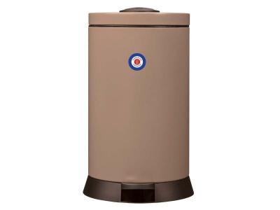 ROSSIGNOL  - Poubelle de cuisine &agrave; p&eacute;dale 20L magic - Beige fonc&eacute;