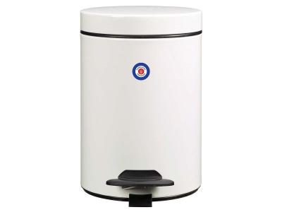 ROSSIGNOL Poubelle de salle de bain &agrave; p&eacute;dale 3L cyjeu - Blanc - 