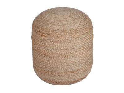 RENDEZ VOUS DECO Pouf rond en jute naturelle D45 cm - Betty - Beige