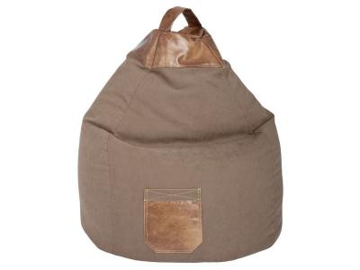 SITTING POINT  Pouf Poire Jamie XL Chocolat
