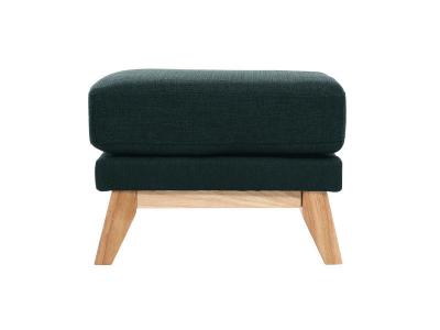 MILIBOO  - Repose-pieds scandinave d&eacute;houssable gris fonc&eacute; OSLO
