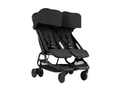 MOUNTAIN BUGGY Poussette Double  Nano Duo - Black