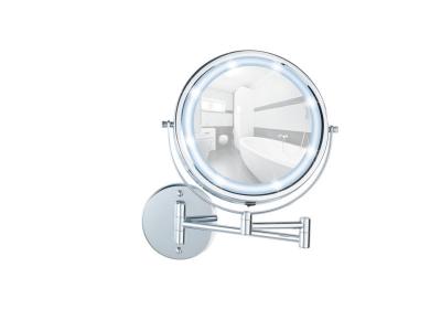 WENKO  - Miroir grossissant lumineux, led, x5, fixation miroir sans percer Power-Loc&reg;, Lumi