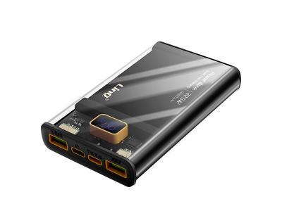LINQ Powerbank 16000mah Usb-c 20w + 2 Usb 22.5w Affichage Led  Tm16002 Noir