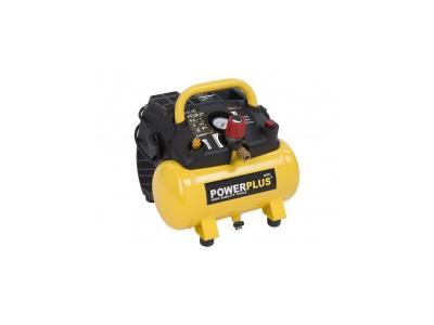 POWERPLUS  Compresseur - 6 L - 8 bar - 1,5HP - 1100 W