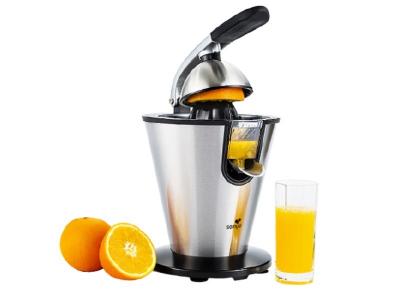 SENYA Presse agrumes &eacute;lectrique, bras levier, en acier inoxydable, 0.7l