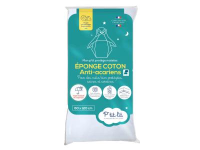 P TIT LIT Prot&egrave;ge matelas enfant 70x140cm imperm&eacute;able &eacute;ponge anti-acariens