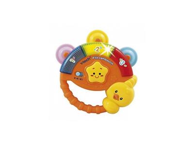VTECH Hochet musical : p'tit tambourin
