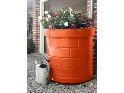 PLAST UP ROTOMOULAGE PUIT RECUPERATEUR EAU DE PLUIE 340L-Orange-83.5cm - Orange