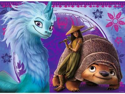  Puzzle 100 p XXL - Le monde fantastique de Raya / Disney Raya et le dernier dragon