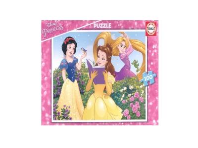 EDUCA  - Disney Princess. Puzzle Enfant 100 pi&egrave;ces. +6 Ans. Ref. 17167