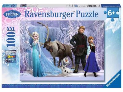 RAVENSBURGER Puzzle 100 pi&egrave;ces XXL Reine des neiges