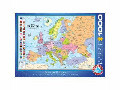 EUROGRAPHICS  Map of Europe Puzzle (1000 Piece) 