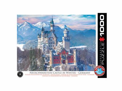 EUROGRAPHICS  6000-5419 Puzzle d'hiver Ch&acirc;teau de Neuschwanstein