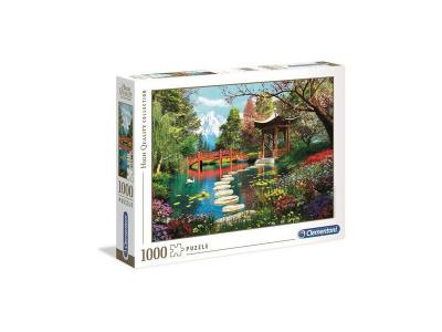 CLEMENTONI Puzzle 1000 pi&egrave;ces  High Quality Fuji garden