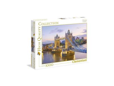 CLEMENTONI Puzzle 1000 pi&egrave;ces  High Quality Tower bridge 