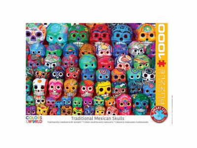 EUROGRAPHICS  Traditional Mexican Skulls (1000) 