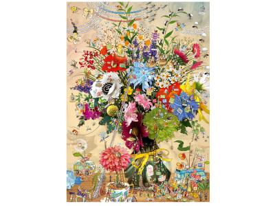 HEYE MERCIER Puzzle 1000 pi&egrave;ces Flower Life Marino Degano - 50 x 70 cm
