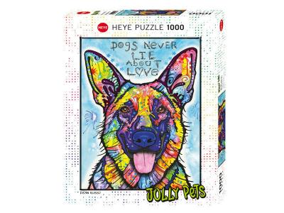 HEYE  Dogs Never Lie 1000 Piece Dean Russo Jigsaw Puzzle 