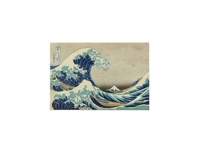 PIATNIK Puzzle 1000 pi&egrave;ces HOKUSAI - LA VAGUE Multicolore