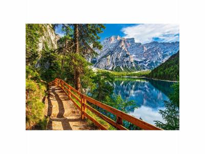 CASTORLAND  Braies Lake, Italy, Puzzle 1000 Teile - - Puzzle