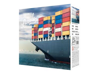  Puzzle Alone at sea 2100488 Puzzle color&eacute; Grand mod&egrave;le