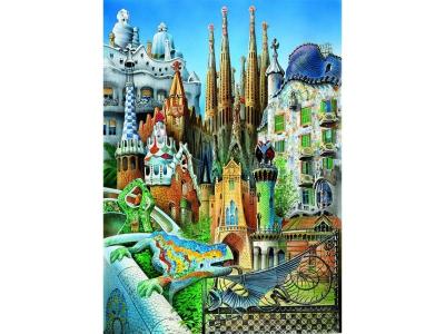  Puzzle Mini - Gaudi : Collage Educa