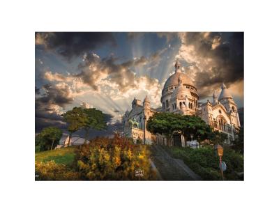 CLEMENTONI Puzzle 1000 pi&egrave;ces : montmartre
