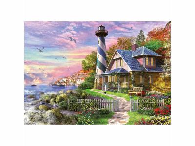 EDUCA  Borras 1000 Pieces Faro En Rock Bay Wooden Puzzle Multicolore