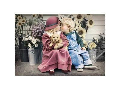 CASTORLAND  C-104451-2 Puzzle 1000 pi&egrave;ces : Premier Amour