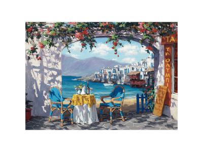 SCHMIDT SPIELE Puzzle 1000 Pi&egrave;ces : Sam Park - Rendez-vous &agrave; Mykonos,  