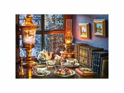 CASTORLAND  Th&eacute; de l'apr&egrave;s-midi, Puzzle 1000 couleurs - - Puzzle