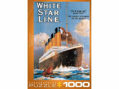 EUROGRAPHICS  Titanic White Star Line (1000) 