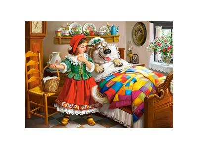 CASTORLAND  - B-13227-1 - Puzzle - Le Petit Chaperon Rouge - 120 Pi&egrave;ces