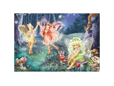 SCHMIDT SPIELE Puzzle 150 Pi&egrave;ces : La Danse des F&eacute;es, 