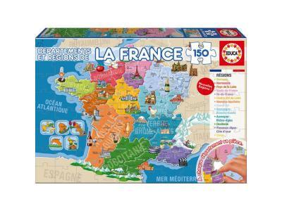 EDUCA 150 DEPARTEMENTS ET REGIONS DE LA FRANCE 