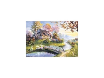 CASTORLAND Puzzle 1500 pi&egrave;ces - cottage enchanteur