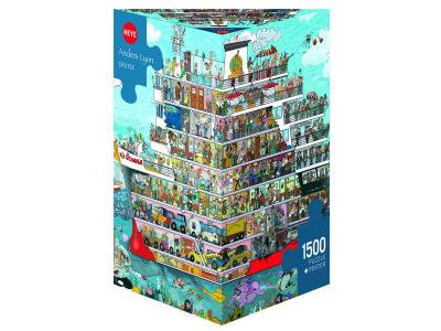 HEYE  - 29697 - Puzzle Classique - Cruise - 1500 Pi&egrave;ces