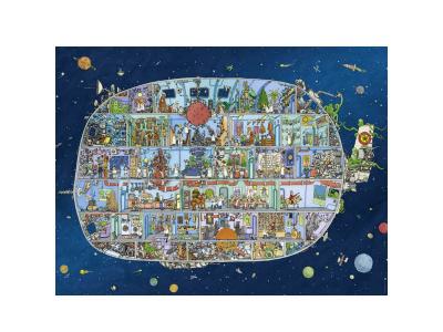 HEYE  Puzzle Spaceship 1500 Pi&egrave;ces, 29841 