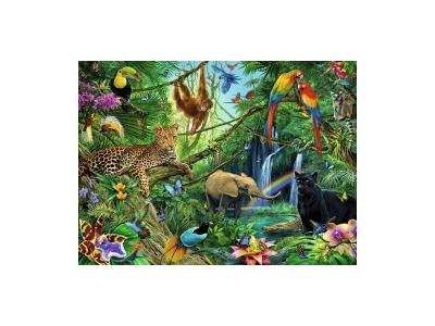 RAVENSBURGER Puzzle 200 p xxl - animaux de la jungle