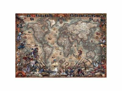  Pirates Map Jigsaw Puzzle (2000 Pieces)