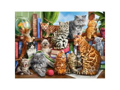 CASTORLAND  Maison des chats, Puzzle 2000 Teile - - Puzzle
