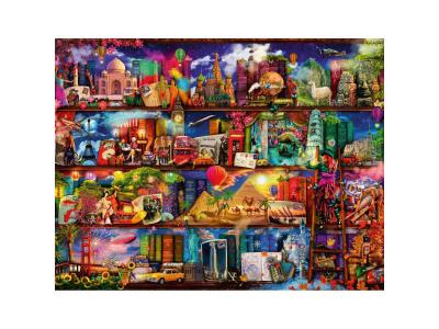 RAVENSBURGER Puzzle Aimee Stewart: Le Monde des Livres 