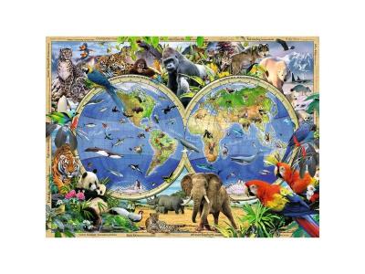 RAVENSBURGER Puzzle 300 pi&egrave;ces XXL  Le monde sauvage
