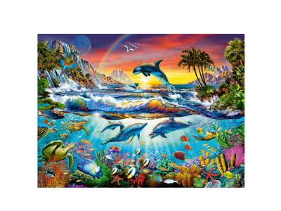CASTORLAND  - C-300396-2 - Puzzle - Crique au Paradis - 3000 Pi&egrave;ces